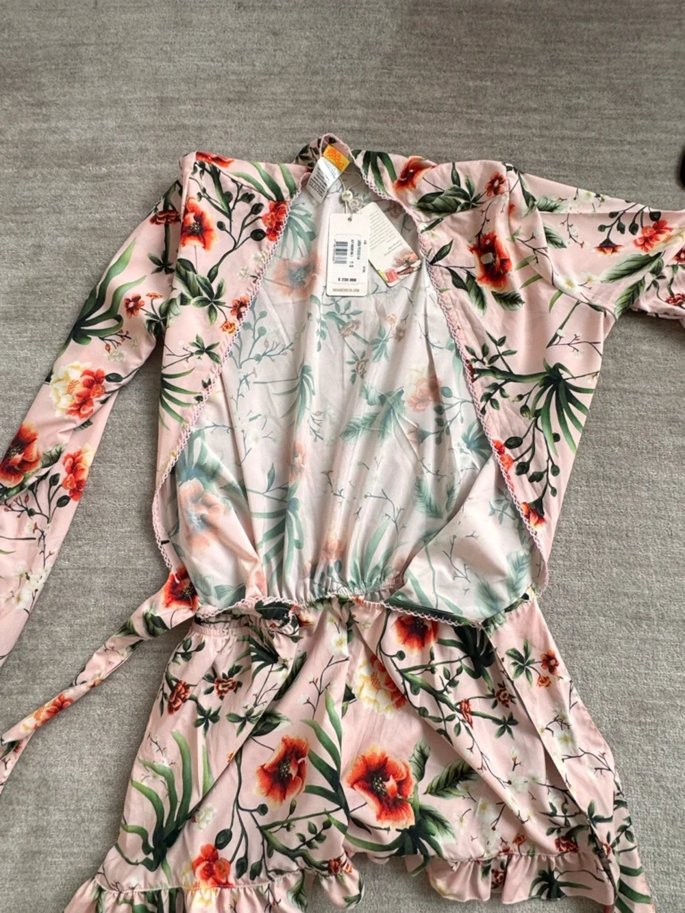 Agua Bendita Larissa Pistachio Romper - Picture 5 of 6